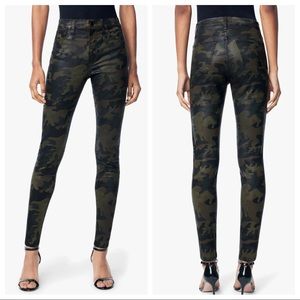 Joe's Jeans The Charlie High Skinny coated camo 24 NWT